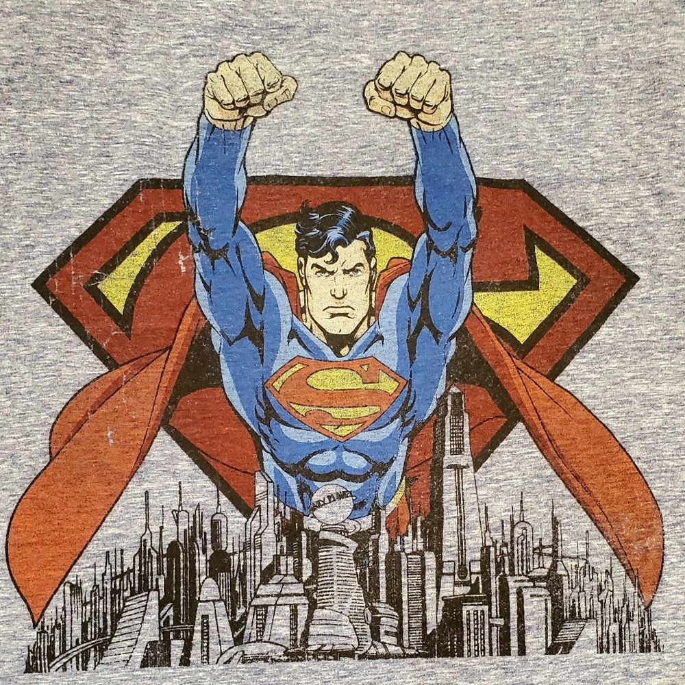 👕💢 Superman Graphic Men's T-Shirt - Picture 5 of 6
